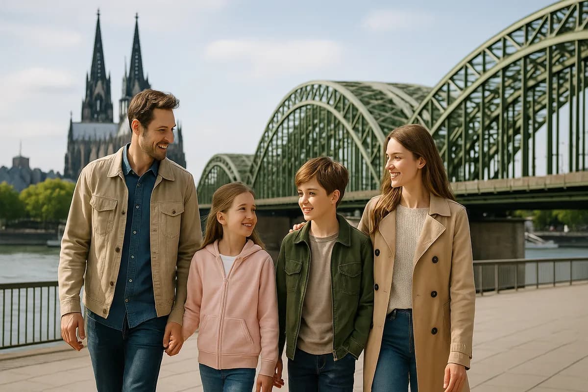 Familienfreundliche Stadtteile in Köln mit modernen Wohngebieten und Spielplätzen.
